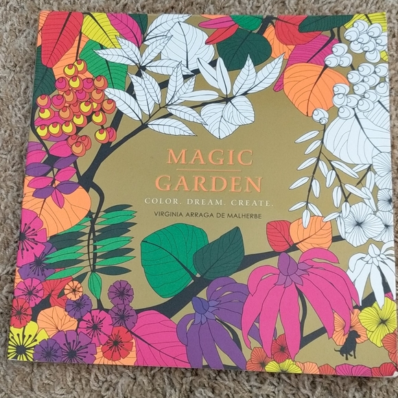 Other Magic Garden Coloring Book Poshmark